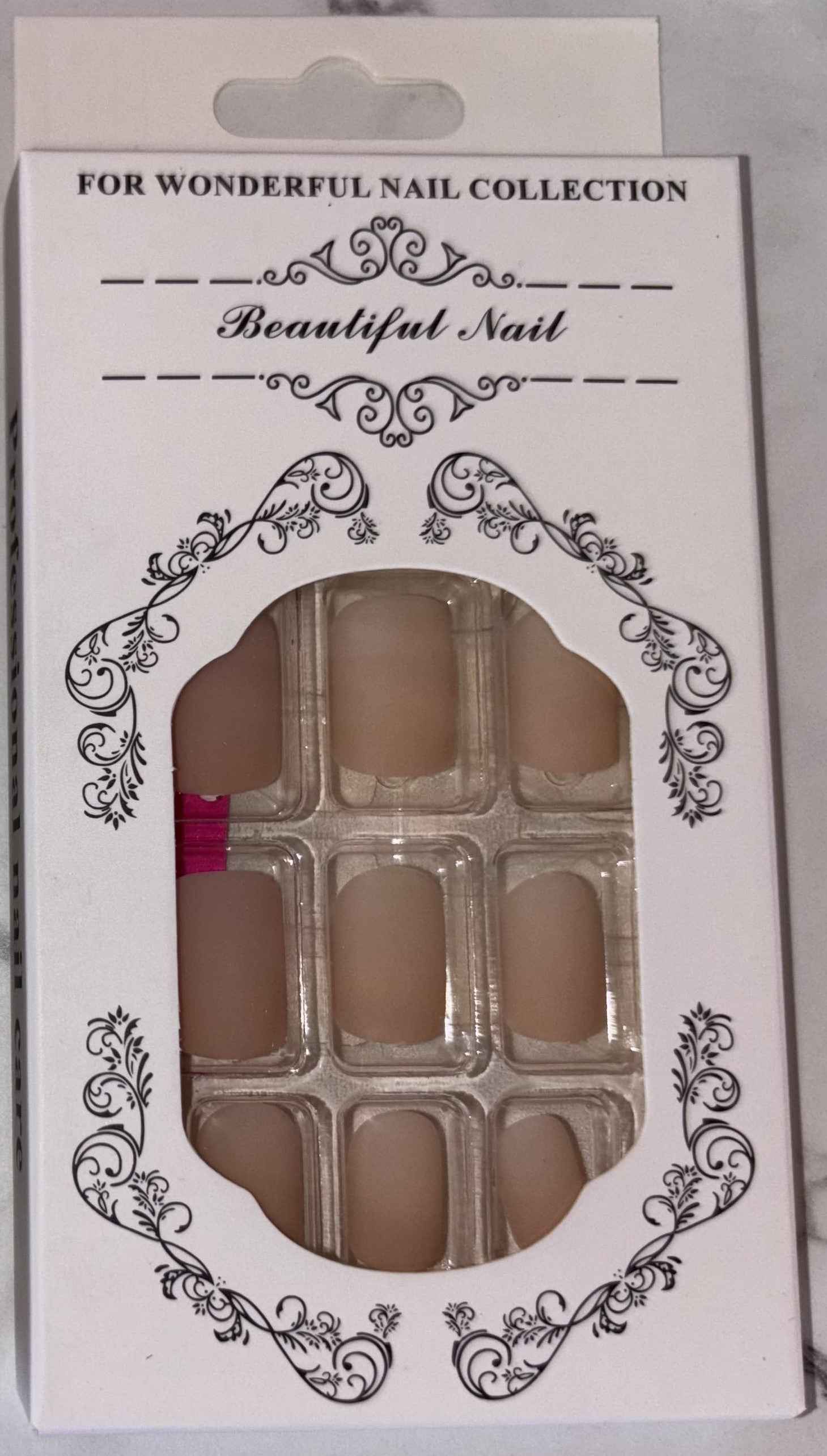 24 PCs Press-on Nails Set -High-Quality Press-on Nails Set - Project M Shop