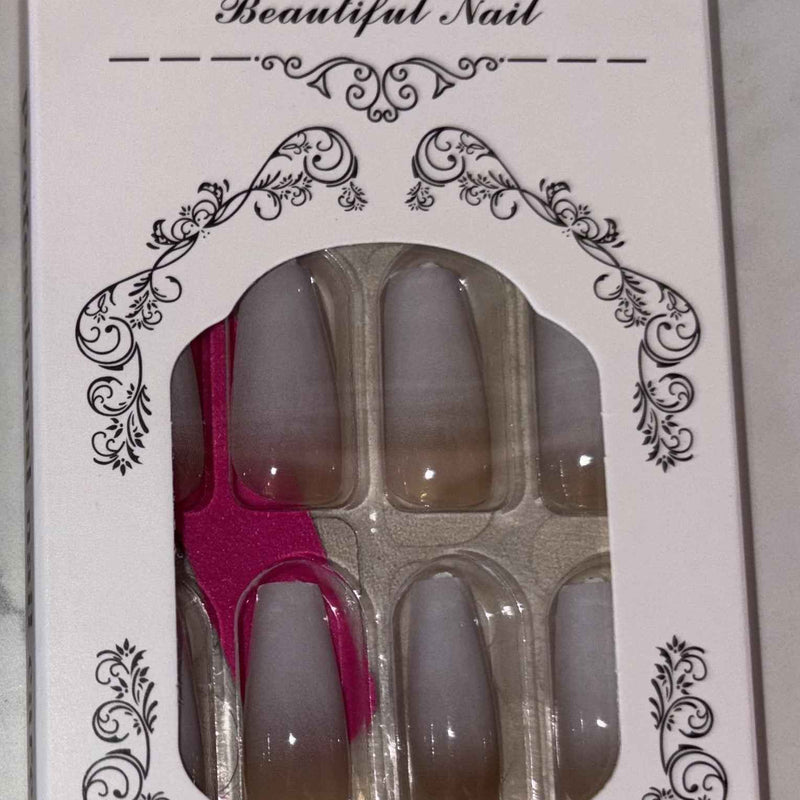 24 PCs Press-on Nails Set - SKU-PL-ONN-01 for Easy DIY Nail Art - Project M Shop