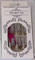 24 PCs Press-on Nails Set - SKU-PL-ONN-01 for Easy DIY Nail Art - Project M Shop