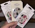 Set of 3 Press-on Nails Set - 24 PCs Stylish Nail Press-ons - Project M Shop