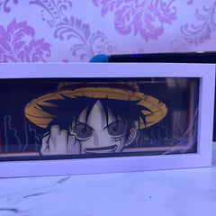 Paper Crafted Luffy - One Piece Style LED Lamp - Project M Shop