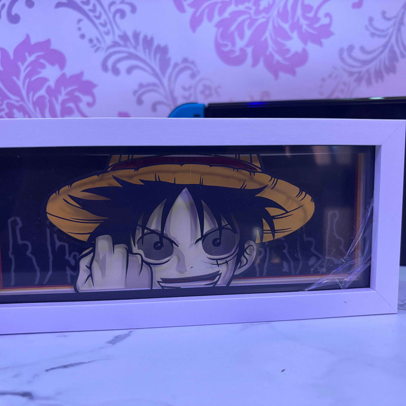 Paper Crafted Luffy - One Piece Style LED Lamp - Project M Shop