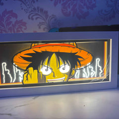 Paper Crafted Luffy - One Piece Style LED Lamp - Project M Shop