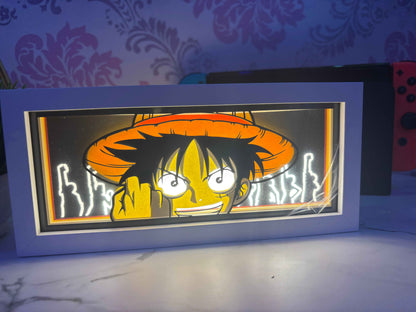 Paper Crafted Luffy - One Piece Style LED Lamp - Project M Shop