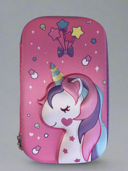 Rainbow Unicorn Pencil Case for Girls - Project M Shop