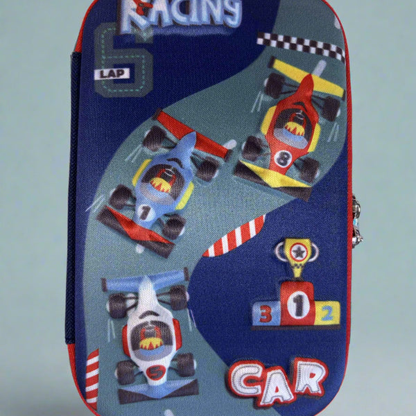 Racing Cars Pencil Case - Stylish and Functional Design for Boys - Project M Shop