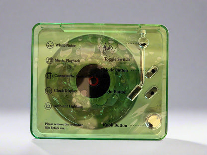 Mini Retro Bluetooth Vintage Speaker with Subwoofer and RGB Night Lamp - Project M Shop