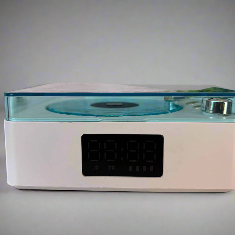 Mini Retro Bluetooth Vintage Speaker with Subwoofer and RGB Night Lamp - Project M Shop