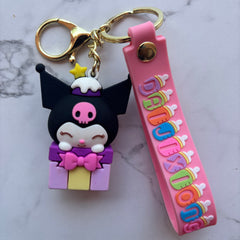 Kuromi Keychain - 3D PVC Keychain in Gift Box - Project M Shop