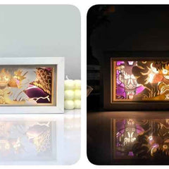 Luffy LED Lamp - One Piece Style Paper Crafted LED Lamp - Project M Shop