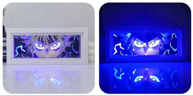 Killua Paper Crafted LED Lamp - Unique Hunter-X Design - Project M Shop