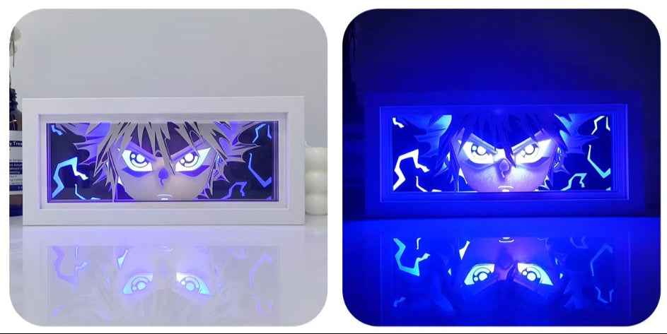 Killua Hunter x Hunter LED Lamp – Paper Craft Anime Night Light