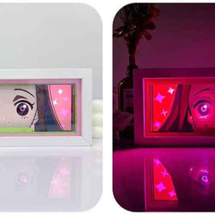 Anime Naruto Girl Paper Crafted LED Lamp - Unique Lighting for Fans - Project M Shop