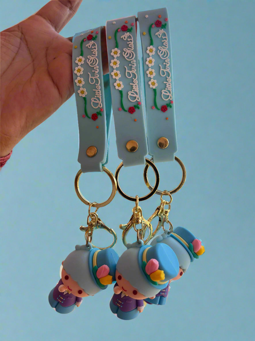 Little Lady with Cap 3D PVC Keychain – Cute Everyday Charm