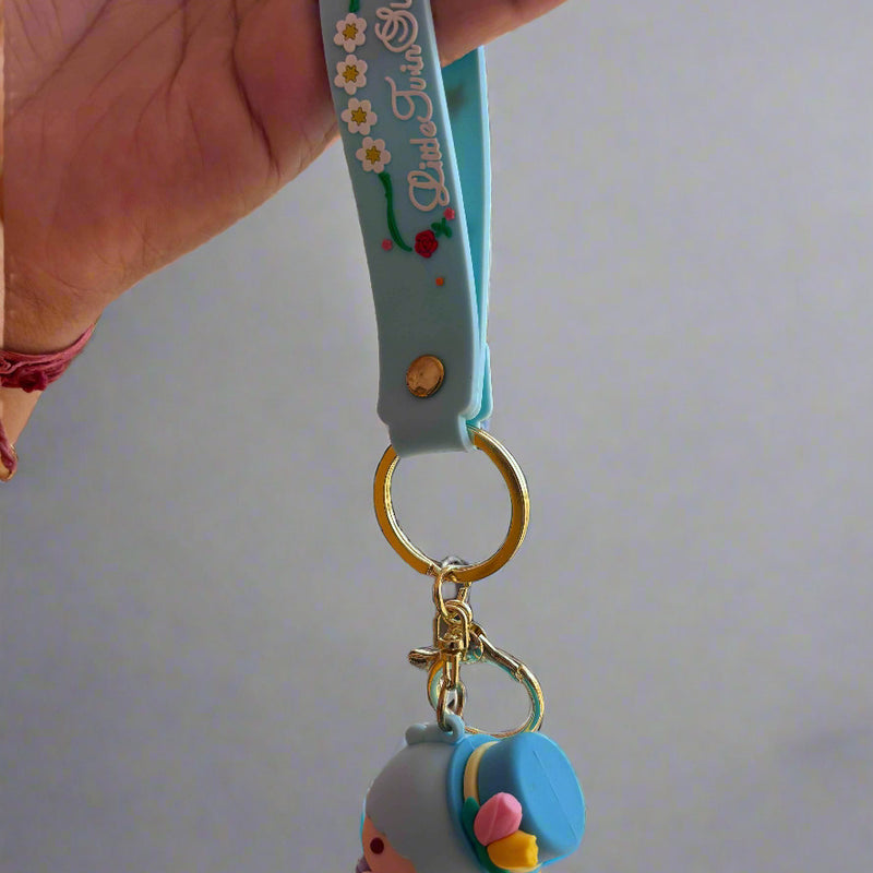 Little Lady with Cap 3D PVC Keychain - Cute Creative Animation 3D PVC Keychain - Project M Shop