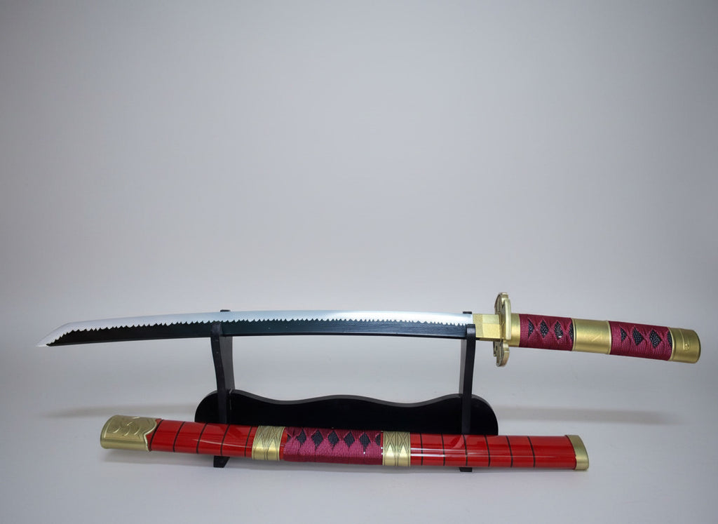 Zoro's Sandai Kitetsu LED 73CM Medium Length Katana - Zoro From One piece - Project M Shop