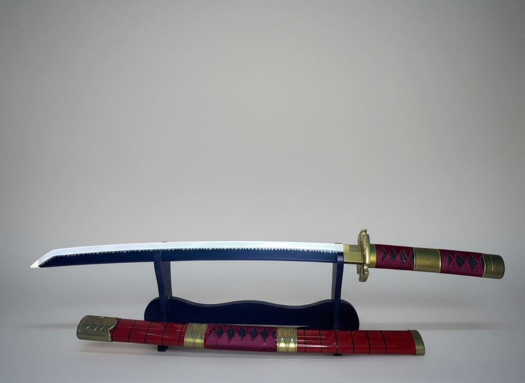 Zoro's Sandai Kitetsu LED 73CM Medium Length Katana - Zoro From One piece - Project M Shop