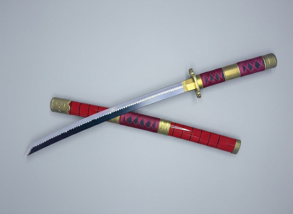 Zoro's Sandai Kitetsu LED 73CM Medium Length Katana - Zoro From One piece - Project M Shop
