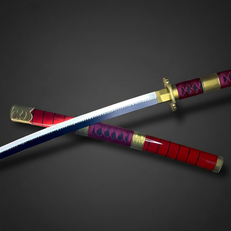 Zoro's Sandai Kitetsu LED 73CM Medium Length Katana - Zoro From One piece - Project M Shop