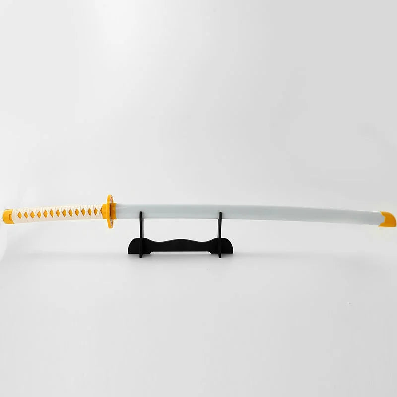 Zenitsu Agatsuma Nichirin LED Wooden Katana 104 CM Full Length | Demon Slayer Katana - Project M Shop