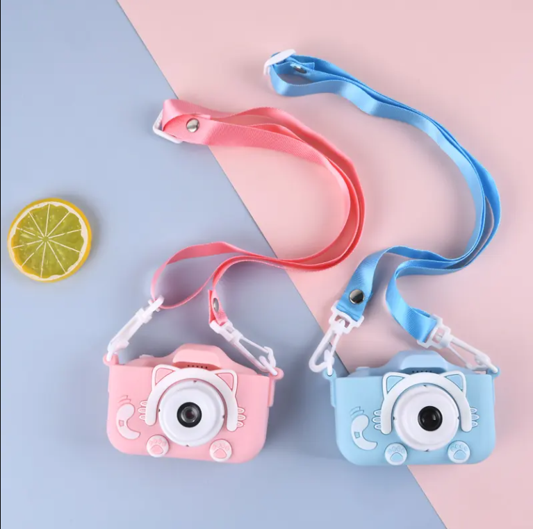 Kids Digital Camera - IPS HD Screen Toy with Dual Back and Selfie Camera, Video, Music, and Games - Project M Shop