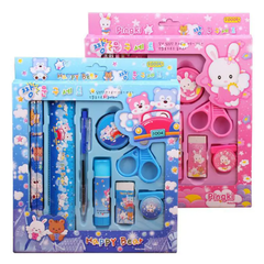 9 Pieces Student Stationery Set - Multifunctional Creative Gift for Children - Project M Shop
