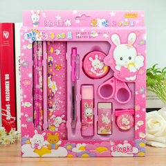 9 Pieces Student Stationery Set - Multifunctional Creative Gift for Children - Project M Shop