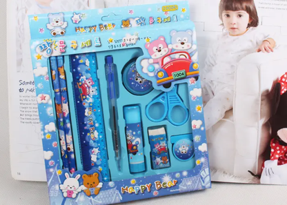9 Pieces Student Stationery Set - Multifunctional Creative Gift for Children - Project M Shop