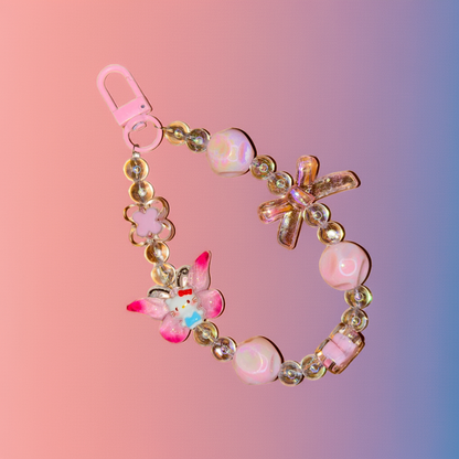 Hello-cat wing Beads Phone/Bag Charm - Project M Shop