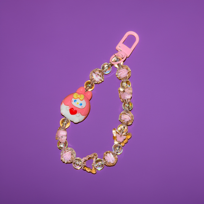 Sanrio pink Beads Phone/Bag Charm - Project M Shop