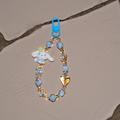 blue Po-chacco beads Phone/bag charm - Project M Shop